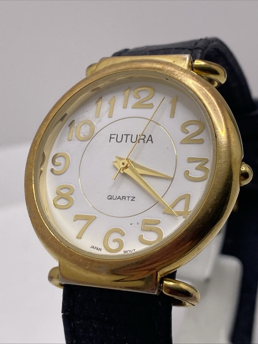 Vintage Futura Womens Gold Watch New Battery